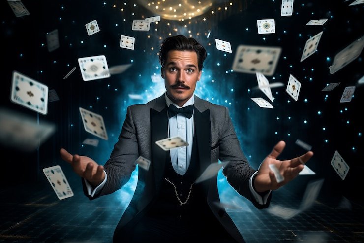 Studio dealer langsung bukit777 dengan meja blackjack dan kamera multi-sudut profesional