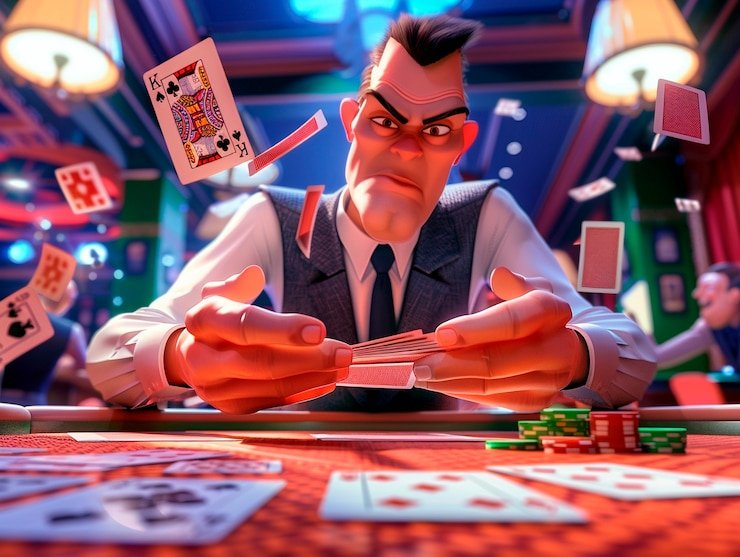 Meja roulette dengan bola dan wheel di studio kasino bukit777